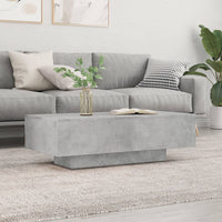 Thumbnail for Couchtisch Betongrau 100x49,5x31 cm Holzwerkstoff
