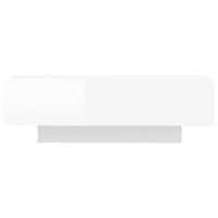 Thumbnail for Couchtisch Hochglanz-Weiß 100x49,5x31 cm Holzwerkstoff