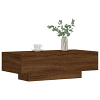 Thumbnail for Couchtisch Braun Eichen-Optik 100x49,5x31 cm Holzwerkstoff