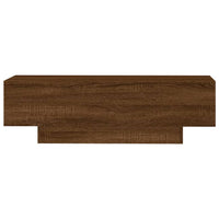Thumbnail for Couchtisch Braun Eichen-Optik 100x49,5x31 cm Holzwerkstoff