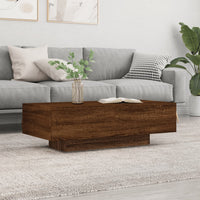 Thumbnail for Couchtisch Braun Eichen-Optik 100x49,5x31 cm Holzwerkstoff