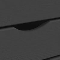 Thumbnail for Rollschrank mit Schubladen MOSS Grau Massivholz Kiefer