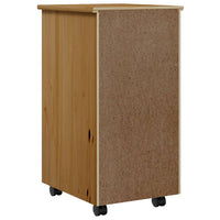 Thumbnail for Rollschrank mit Schubladen MOSS Honigbraun Massivholz Kiefer
