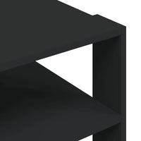 Thumbnail for Couchtisch Schwarz 59,5x59,5x40 cm Holzwerkstoff