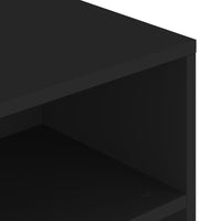 Thumbnail for Couchtisch Schwarz 90x55x42,5 cm Holzwerkstoff