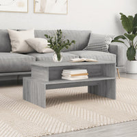 Thumbnail for Couchtisch Grau Sonoma 90x55x42,5 cm Holzwerkstoff