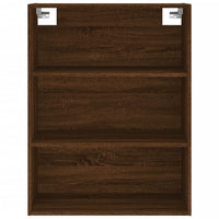 Thumbnail for Highboard Braun Eichen-Optik 69,5x34x180 cm Holzwerkstoff