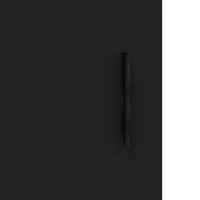 Thumbnail for Highboard Schwarz 69,5x34x180 cm Holzwerkstoff