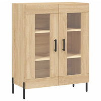 Thumbnail for Highboard Sonoma-Eiche 69,5x34x180 cm Holzwerkstoff