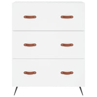 Thumbnail for Highboard Weiß 69,5x34x180 cm Holzwerkstoff