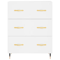 Thumbnail for Highboard Weiß 69,5x34x180 cm Holzwerkstoff