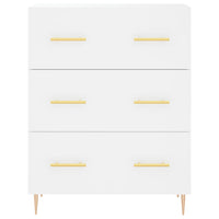 Thumbnail for Highboard Weiß 69,5x34x180 cm Holzwerkstoff