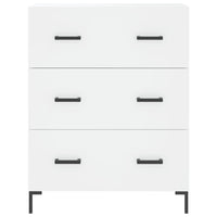 Thumbnail for Highboard Weiß 69,5x34x180 cm Holzwerkstoff