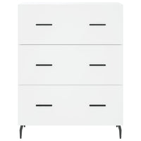 Thumbnail for Highboard Weiß 69,5x34x180 cm Holzwerkstoff