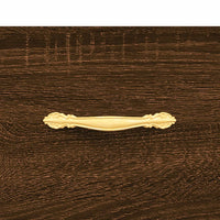 Thumbnail for Highboard Braun Eichen-Optik 69,5x34x180 cm Holzwerkstoff