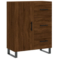 Thumbnail for Highboard Braun Eichen-Optik 69,5x34x180 cm Holzwerkstoff