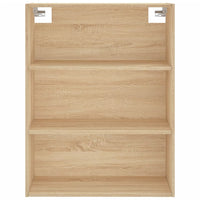 Thumbnail for Highboard Sonoma-Eiche 69,5x34x180 cm Holzwerkstoff