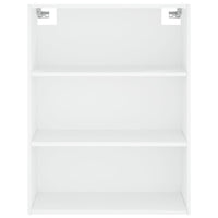 Thumbnail for Highboard Weiß 69,5x32,5x180 cm Holzwerkstoff