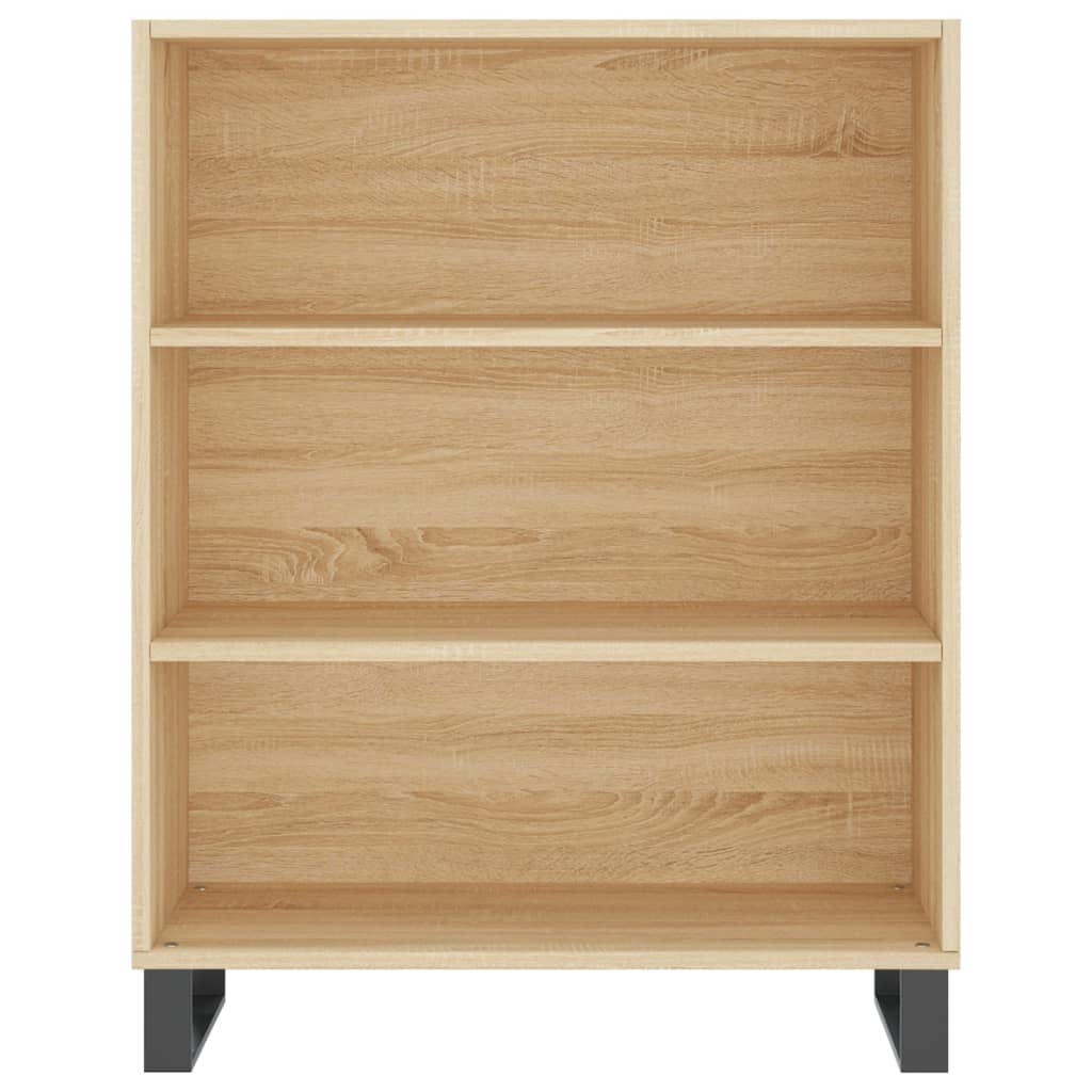 Highboard Sonoma-Eiche 69,5x32,5x180 cm Holzwerkstoff