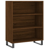 Thumbnail for Highboard Braun Eichen-Optik 69,5x32,5x180 cm Holzwerkstoff