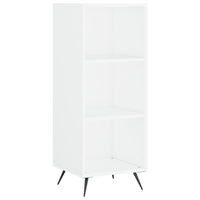 Thumbnail for Highboard Hochglanz-Weiß 34,5x32,5x180 cm Holzwerkstoff