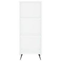 Thumbnail for Highboard Hochglanz-Weiß 34,5x32,5x180 cm Holzwerkstoff