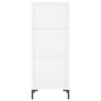 Thumbnail for Highboard Hochglanz-Weiß 34,5x32,5x180 cm Holzwerkstoff