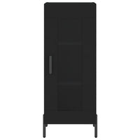 Thumbnail for Highboard Schwarz 34,5x34x180 cm Holzwerkstoff
