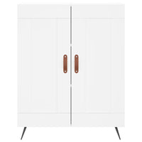 Thumbnail for Highboard Weiß 69,5x34x180 cm Holzwerkstoff