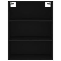 Thumbnail for Highboard Schwarz 69,5x34x180 cm Holzwerkstoff