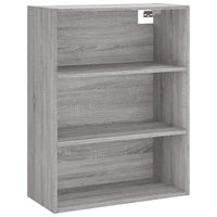 Thumbnail for Highboard Grau Sonoma 69,5x34x180 cm Holzwerkstoff