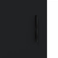 Thumbnail for Highboard Schwarz 69,5x34x180 cm Holzwerkstoff