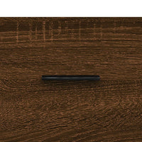 Thumbnail for Highboard Braun Eichen-Optik 69,5x34x180 cm Holzwerkstoff