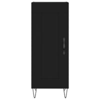 Thumbnail for Highboard Schwarz 34,5x34x180 cm Holzwerkstoff