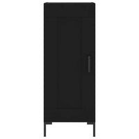 Thumbnail for Highboard Schwarz 34,5x34x180 cm Holzwerkstoff