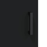 Thumbnail for Highboard Schwarz 34,5x34x180 cm Holzwerkstoff