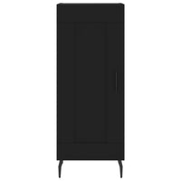 Thumbnail for Highboard Schwarz 34,5x34x180 cm Holzwerkstoff
