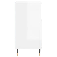 Thumbnail for Sideboards 3 Stk. Hochglanz-Weiß Holzwerkstoff