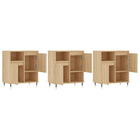 Thumbnail for Sideboards 3 Stk. Sonoma-Eiche Holzwerkstoff