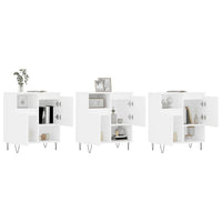 Thumbnail for Sideboards 3 Stk. Weiß Holzwerkstoff