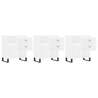 Thumbnail for Sideboards 3 Stk. Weiß Holzwerkstoff