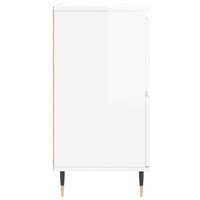 Thumbnail for Sideboards 2 Stk. Hochglanz-Weiß Holzwerkstoff