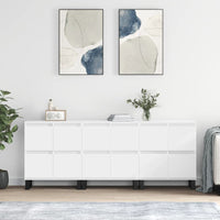 Thumbnail for Sideboards 3 Stk. Weiß Holzwerkstoff