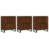 Thumbnail for Sideboards 3 Stk. Braun Eichen-Optik Holzwerkstoff