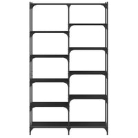 Thumbnail for Bücherregal Schwarz 100x32x170 cm Holzwerkstoff und Eisen