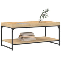 Thumbnail for Couchtisch Sonoma-Eiche 100x49x45 cm Holzwerkstoff