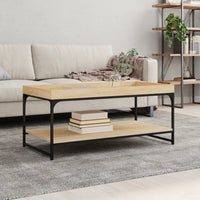 Thumbnail for Couchtisch Sonoma-Eiche 100x49x45 cm Holzwerkstoff
