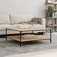 Thumbnail for Couchtisch Sonoma-Eiche 100x100x40 cm Holzwerkstoff