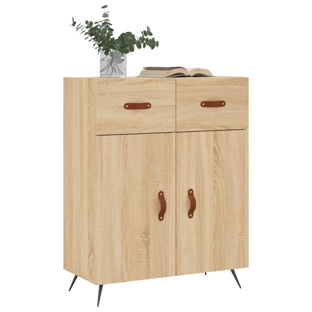Sideboard Sonoma-Eiche 69,5x34x90 cm Holzwerkstoff