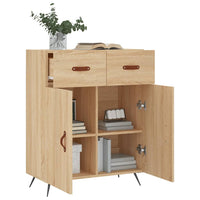 Thumbnail for Sideboard Sonoma-Eiche 69,5x34x90 cm Holzwerkstoff